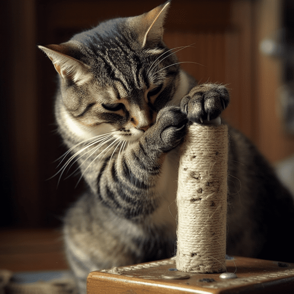 Alternatives to Filing Your Cat's Nails: Scratching Posts and Caps