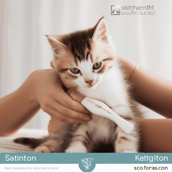 Brushing Your Kitten's Sensitive Areas Safely