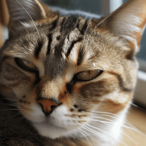 Complications of feline herpes eye infection