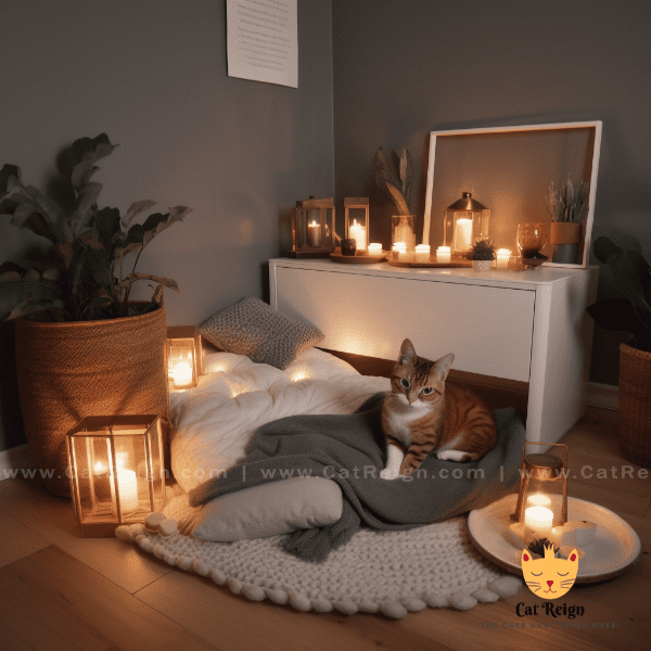Creating a comfortable environment for your sick cat