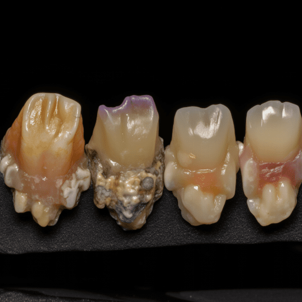 Different Stages of Tooth Resorption