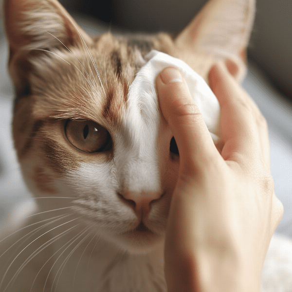 Home care tips for cats with herpes eye infection