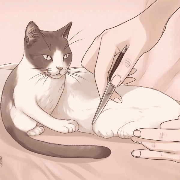 How to Properly Hold Your Cat During Nail Filing