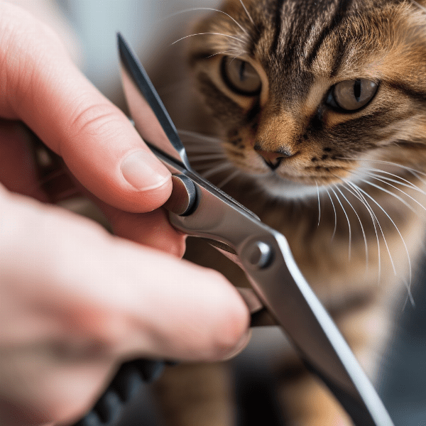 Trimming Techniques for a Shaved Cat Tail